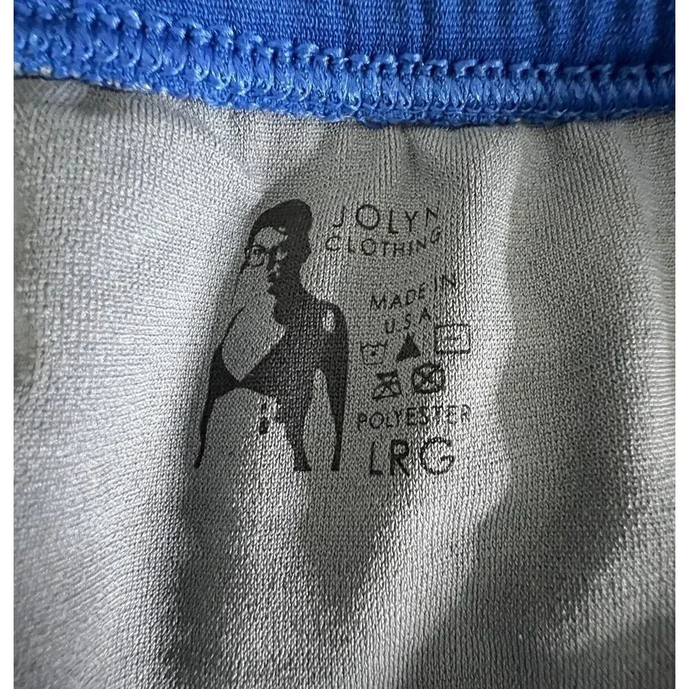 Jolyn Bikini Swim Bottom Europe Style Cobalt‎ Blue Large New With Tags